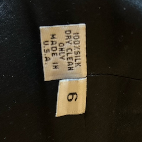 Shawn Ray Fons 100% silk black vintage evening dress - Picture 5 of 8